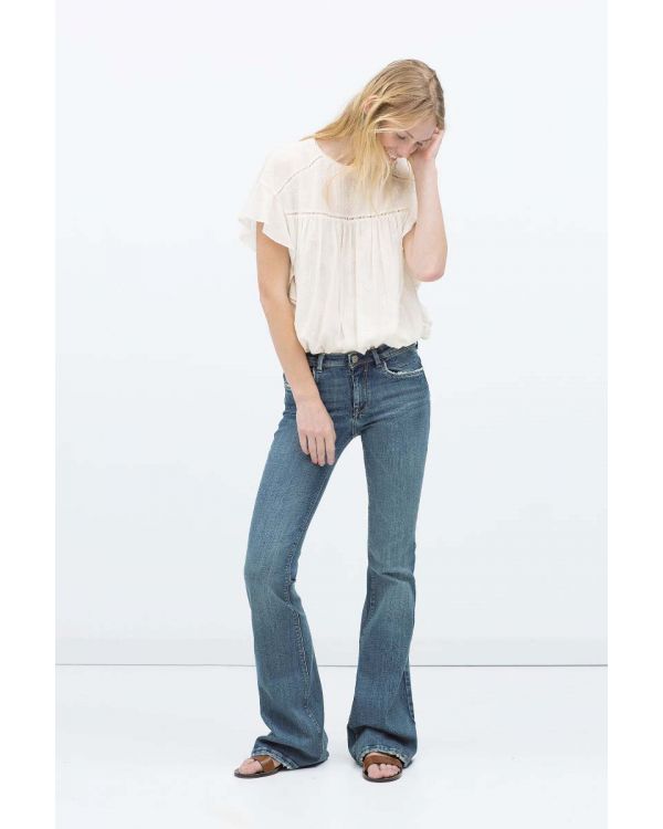 Flared jeans